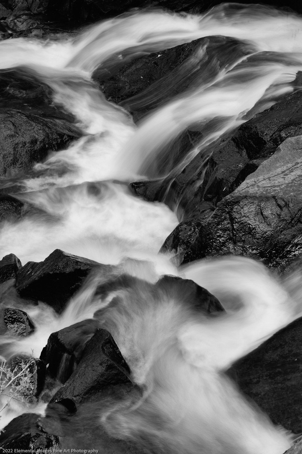 A Swift Stream | Lee Vining Canyon | CA | USA - © 2022 Elemental Images Fine Art Photography - All Rights Reserved Worldwide