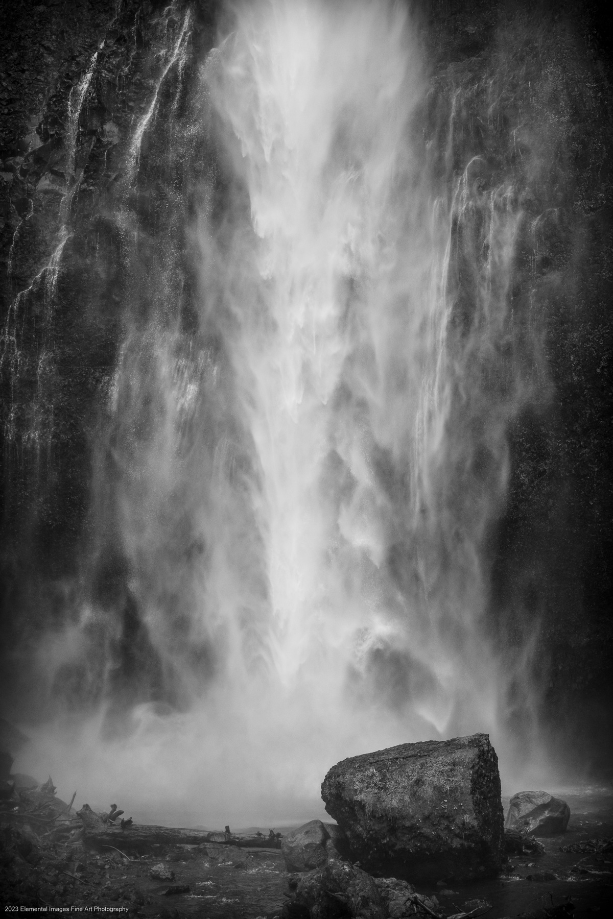 Waterfalls Study 35 | Columbia River Gorge National Scenic Area | OR | USA - © 2023 Elemental Images Fine Art Photography - All Rights Reserved Worldwide