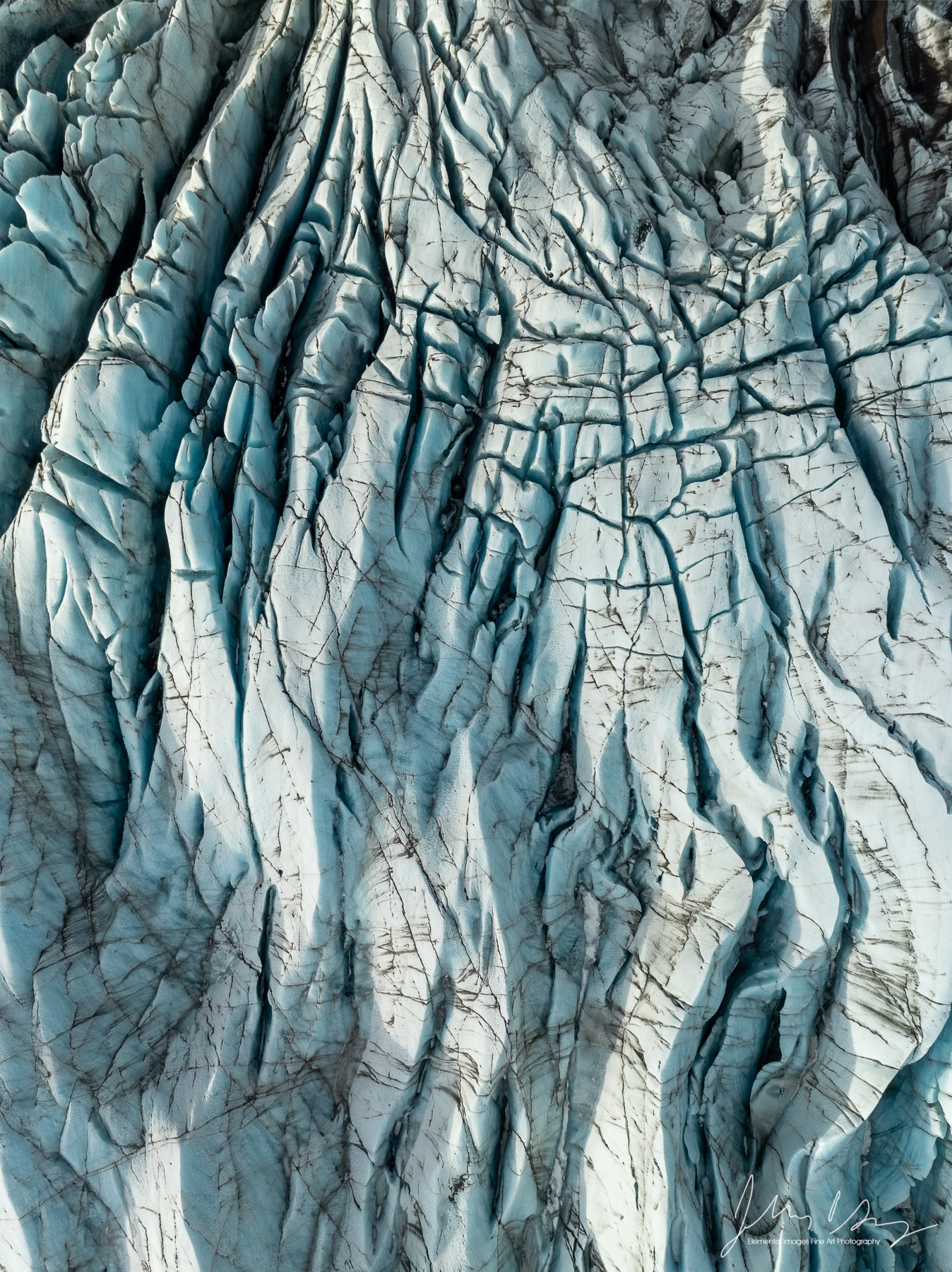 Glacier #2 | Vatnajökull National Park |  | Iceland - © 2024 Elemental Images Fine Art Photography - All Rights Reserved Worldwide