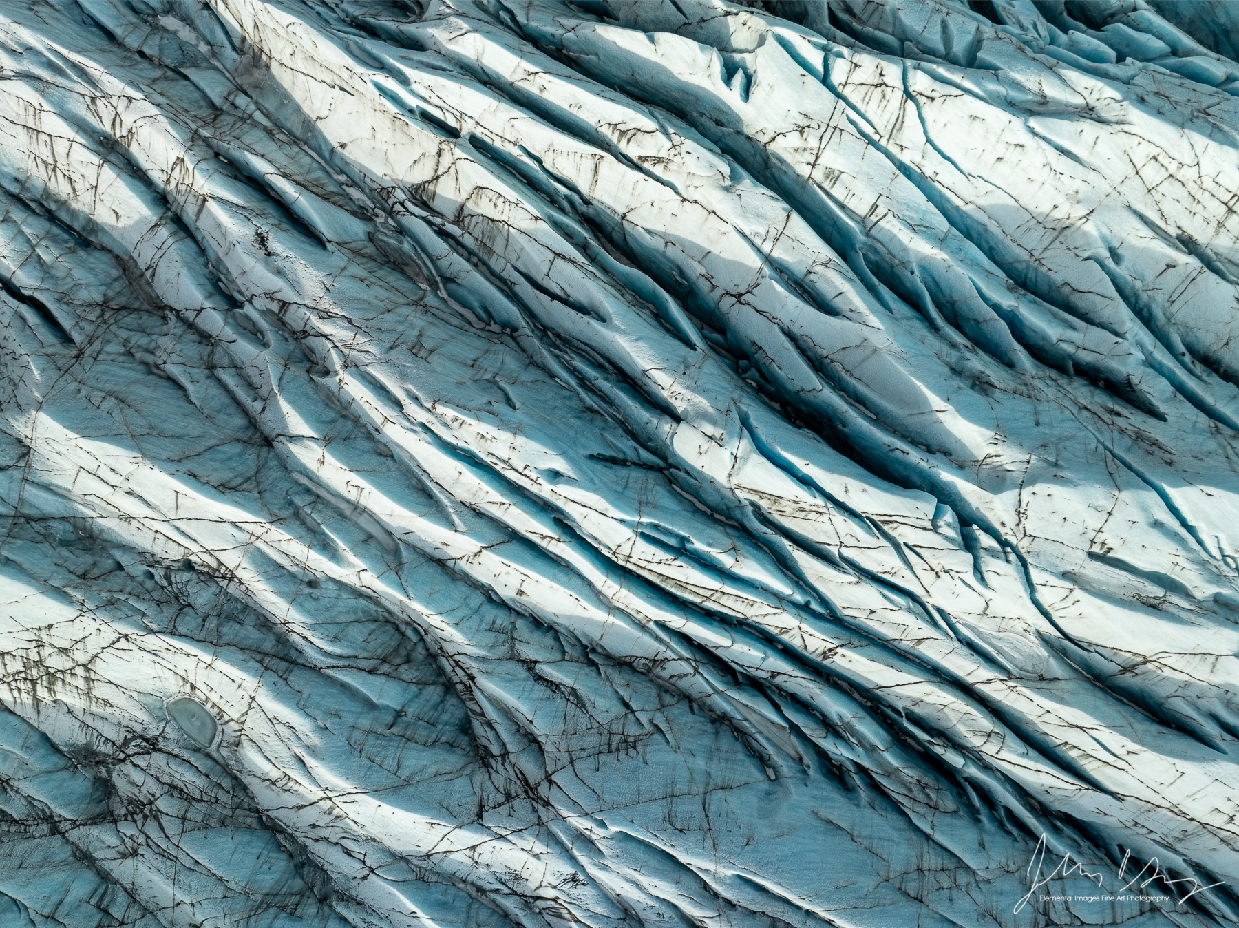 Glacier #7 | Vatnajökull National Park |  | Iceland - © 2024 Elemental Images Fine Art Photography - All Rights Reserved Worldwide