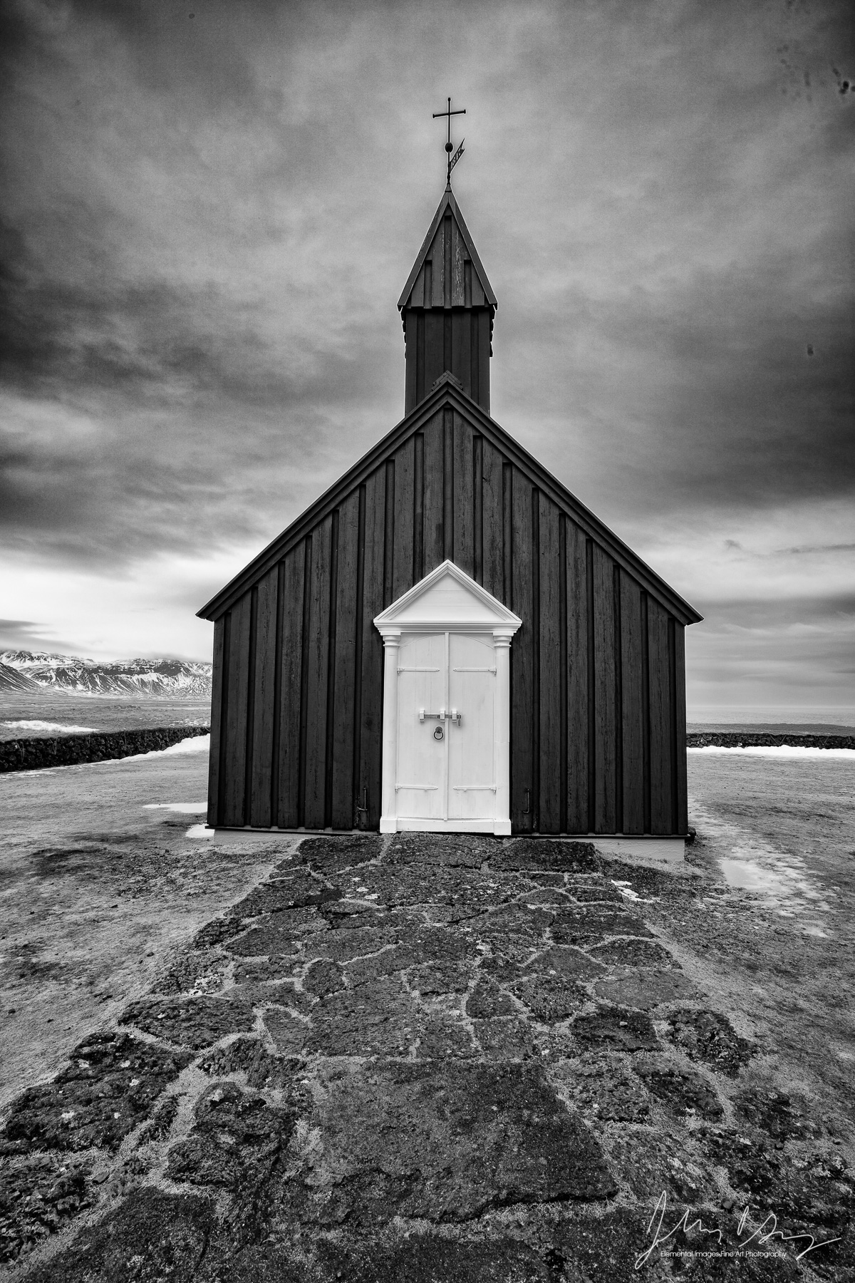 Black church of Buđir | Búđir |  | Iceland - © 2024 Elemental Images Fine Art Photography - All Rights Reserved Worldwide