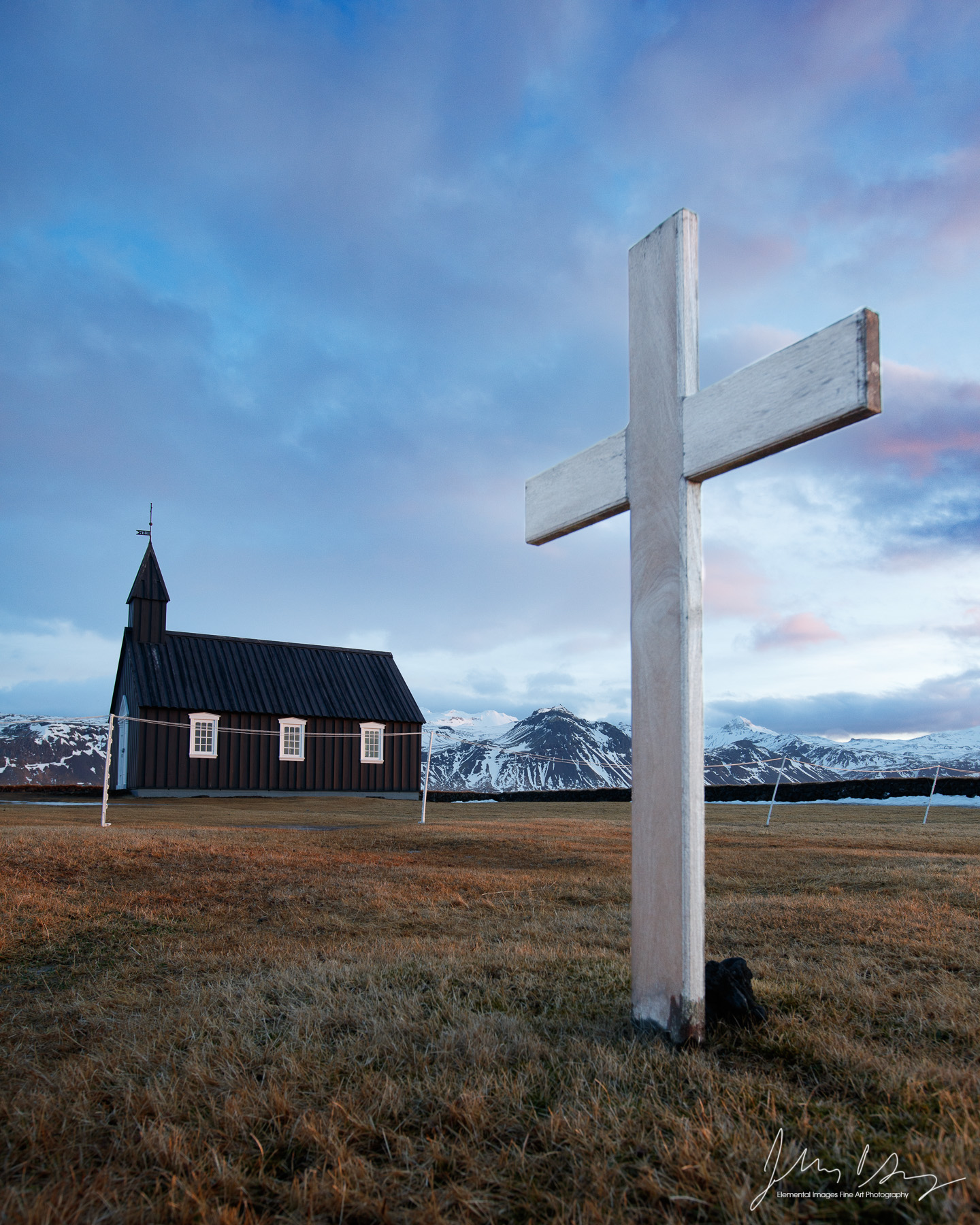 Black church of Buđir | Búđir |  | Iceland - © 2024 Elemental Images Fine Art Photography - All Rights Reserved Worldwide