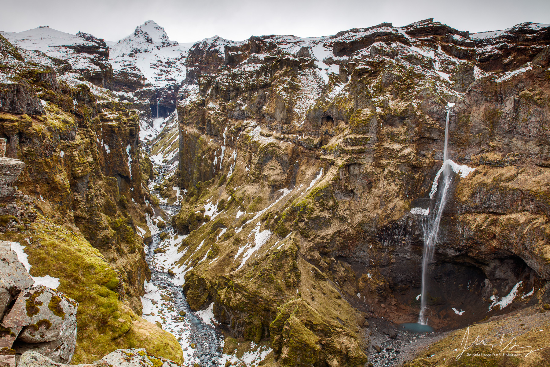 Múlagljúfur Canyon | Vatnajökull National Park |  | Iceland - © 2024 Elemental Images Fine Art Photography - All Rights Reserved Worldwide