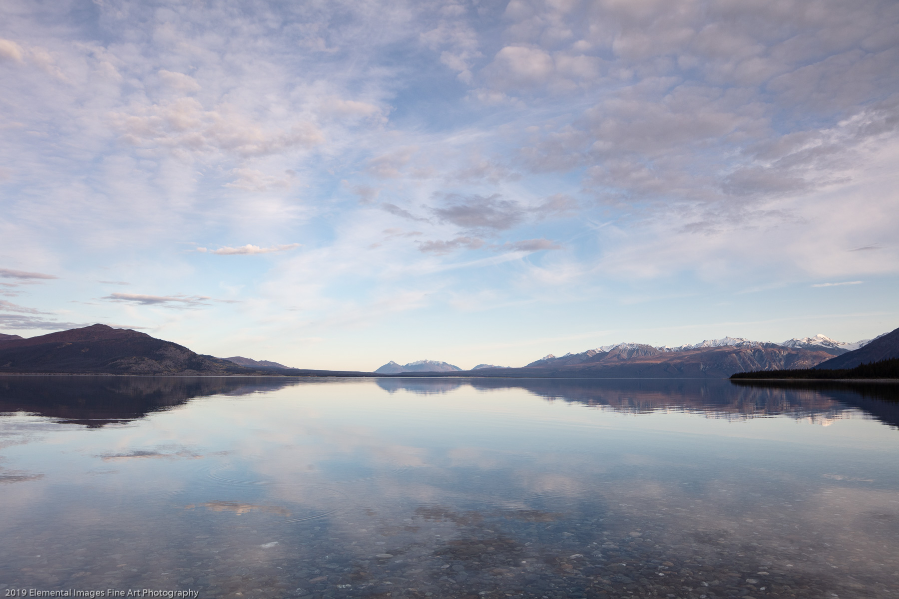 Kluane Lake Pastel | Kluane Lake | YT | Canada - © 2019 Elemental Images Fine Art Photography - All Rights Reserved Worldwide