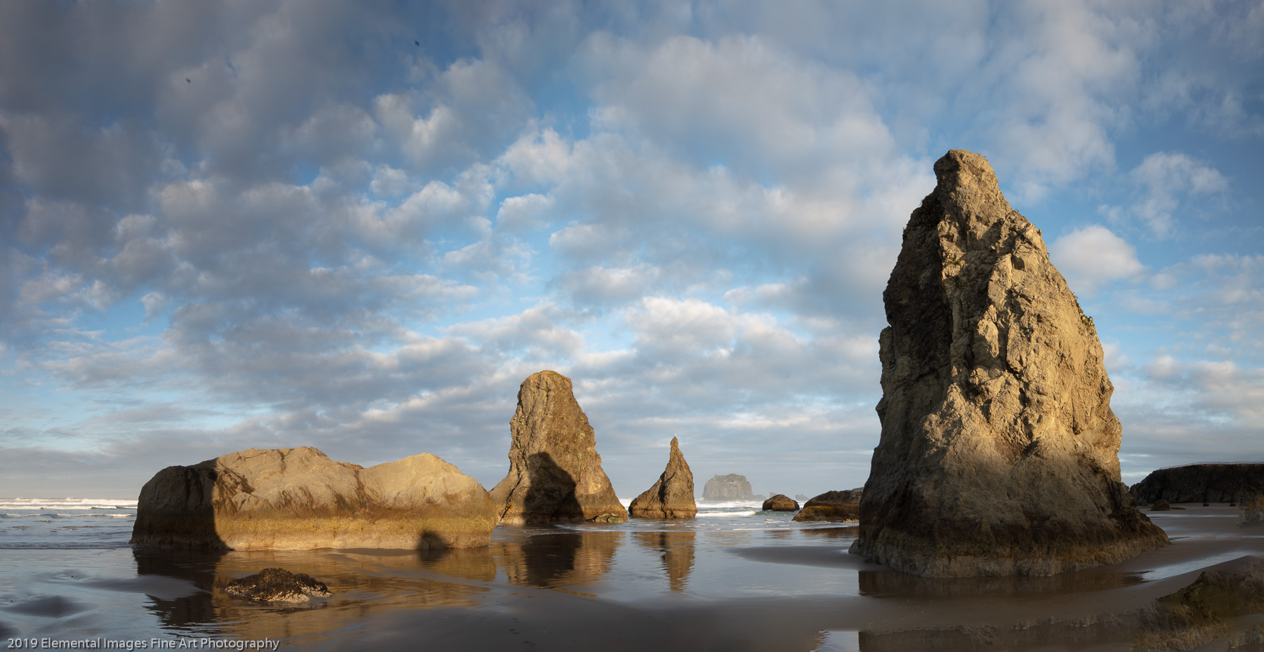 Bandon Sea Stacks | Bandon | OR | USA - © 2019 Elemental Images Fine Art Photography - All Rights Reserved Worldwide