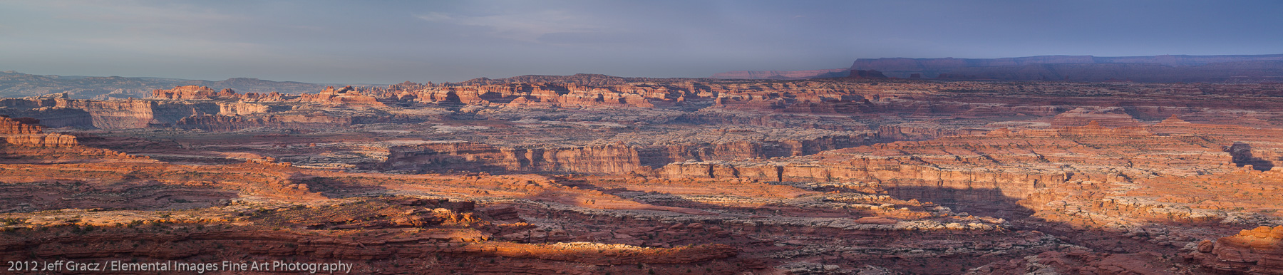 View from the White Crack | Canyonlands National Park | UT | USA - © 2012 Jeff Gracz / Elemental Images Fine Art Photography - All Rights Reserved Worldwide