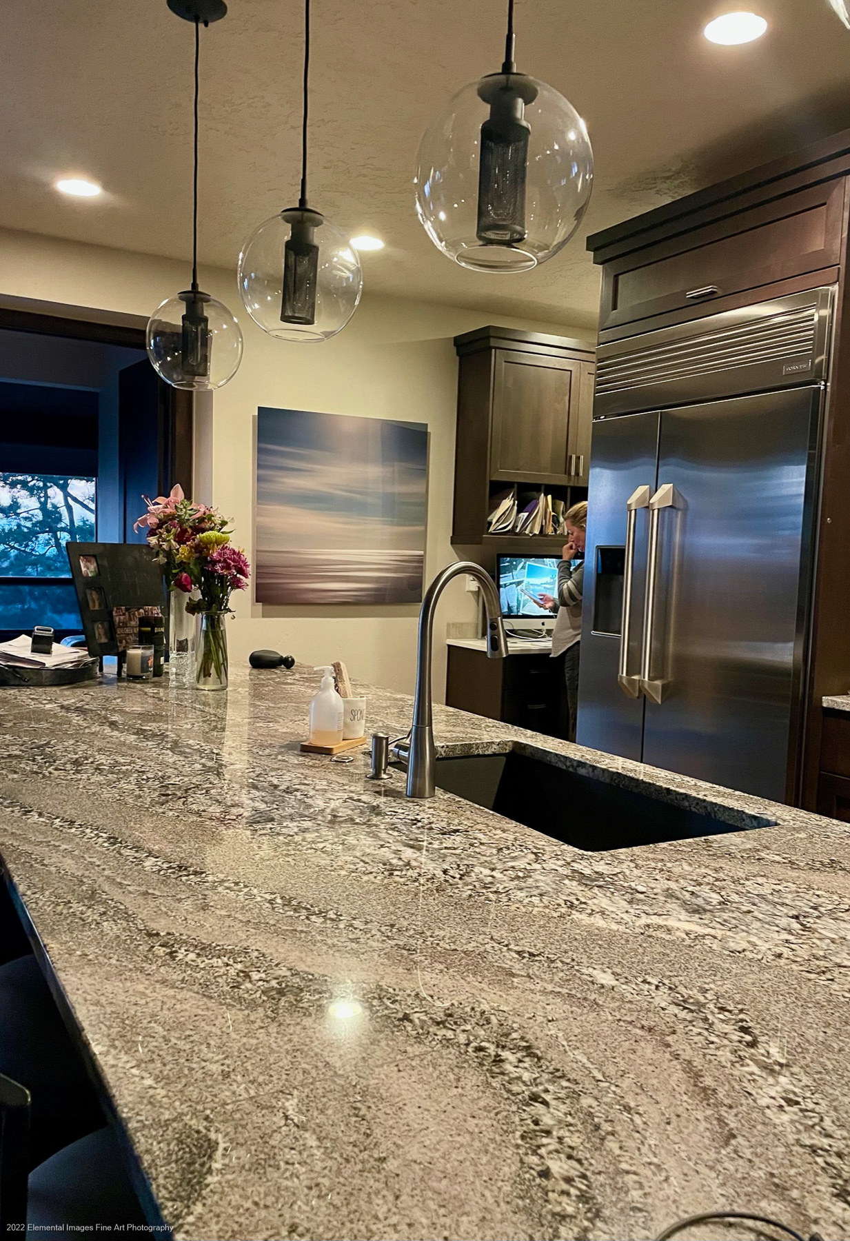 Sea and Sky in Kitchen - 40x40 |  |  |  - © 2022 Elemental Images Fine Art Photography - All Rights Reserved Worldwide