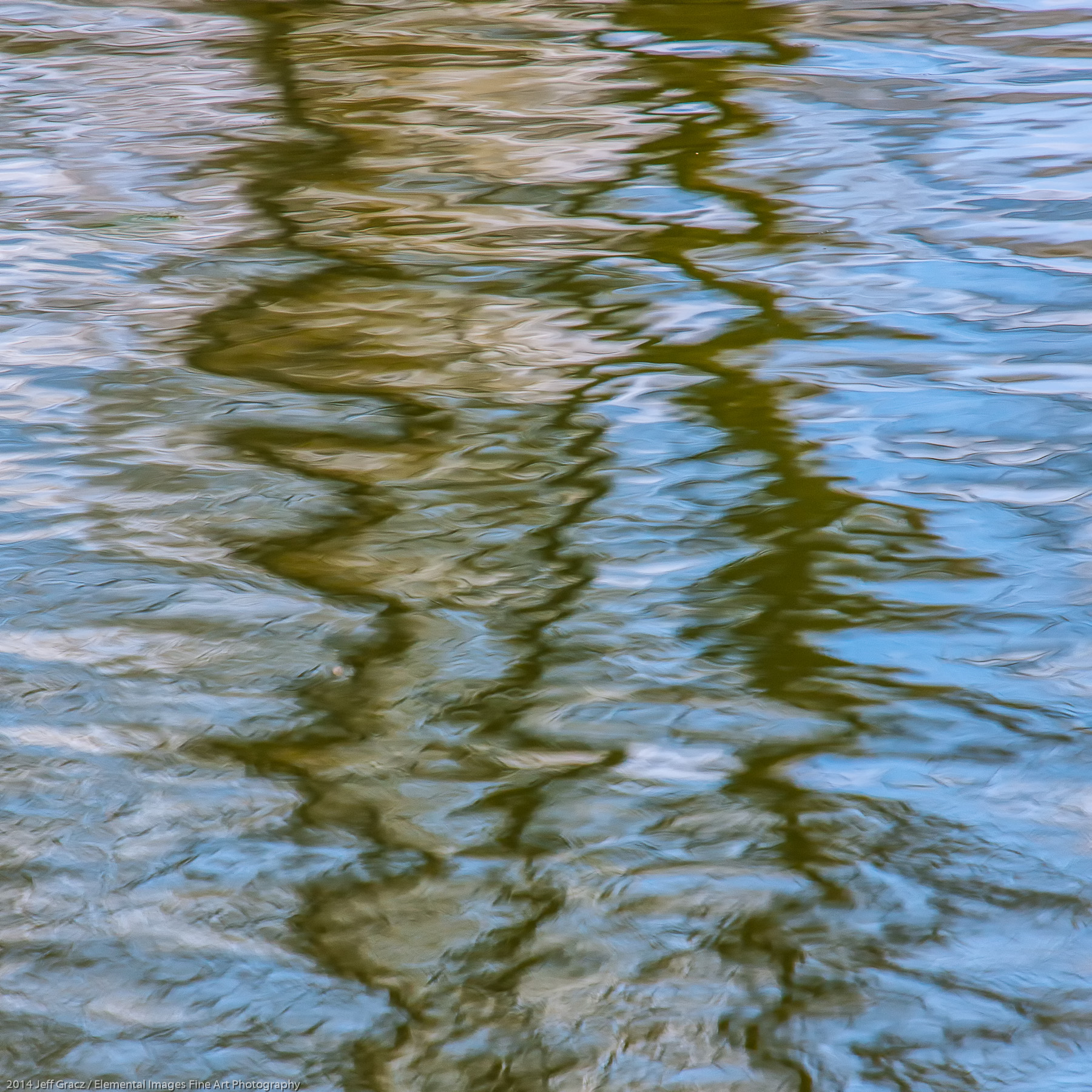 Water Reflections XIV | Portland | OR | USA - © 2014 Jeff Gracz / Elemental Images Fine Art Photography - All Rights Reserved Worldwide
