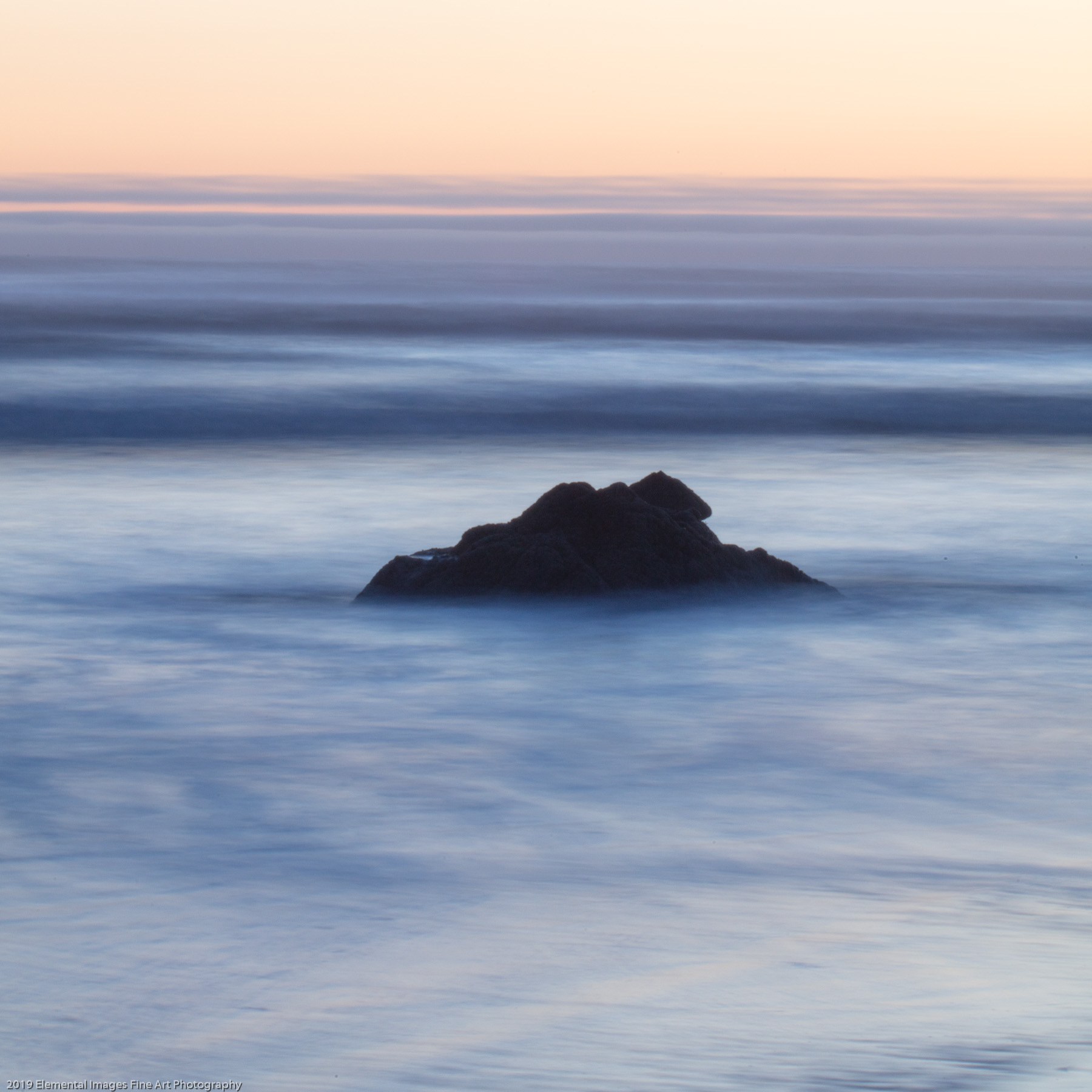 Zen Rocks #15 | Bandon | OR | USA - © 2019 Elemental Images Fine Art Photography - All Rights Reserved Worldwide