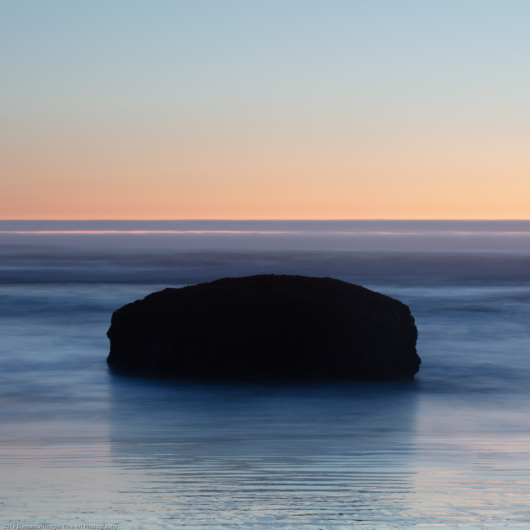 Zen Rocks #17 | Bandon | OR | USA - © 2019 Elemental Images Fine Art Photography - All Rights Reserved Worldwide