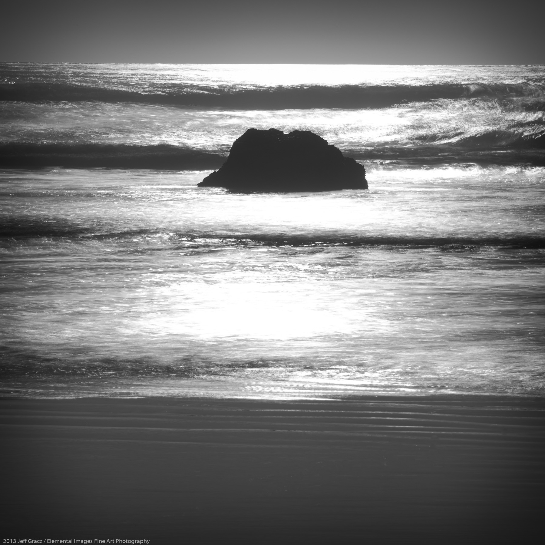 Zen Rocks VI | Cannon Beach | OR | USA - © 2013 Jeff Gracz / Elemental Images Fine Art Photography - All Rights Reserved Worldwide